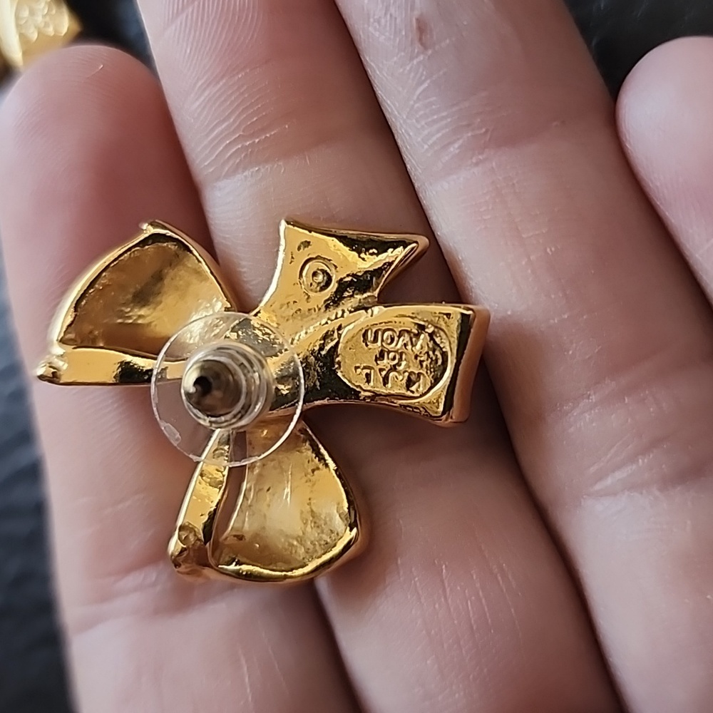 Vtg Kenneth Jay Lane For Avon Earrings - image 6